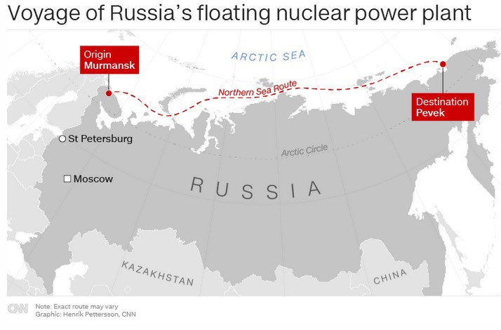《The Arctic - Putin’s New Frontier》讲述俄罗斯势力向北极圈的扩张，提到了一些我以前不知道的很有趣的事情
