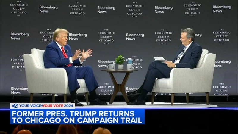 2024 年 10 月，在总统选举前夕，特朗普（Trump）接受芝加哥经济俱乐部 (The Economic Club of Chicago) 的访谈，涉及了他所计划的新政的方方面面