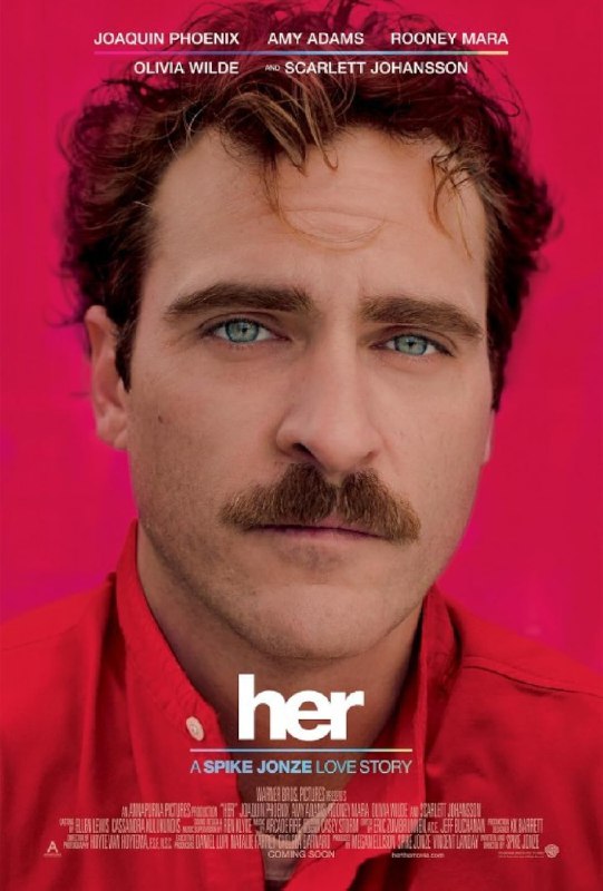 因为 Scarlett Johansson 和 OpenAI 的声音版权纠纷了解了《HER》这部电影，于是去找了看了
