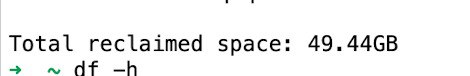 sudo docker system prune -a/var/lib/docker 莫名占用太多空间的话，可以考虑试试这个命令，没准有惊喜