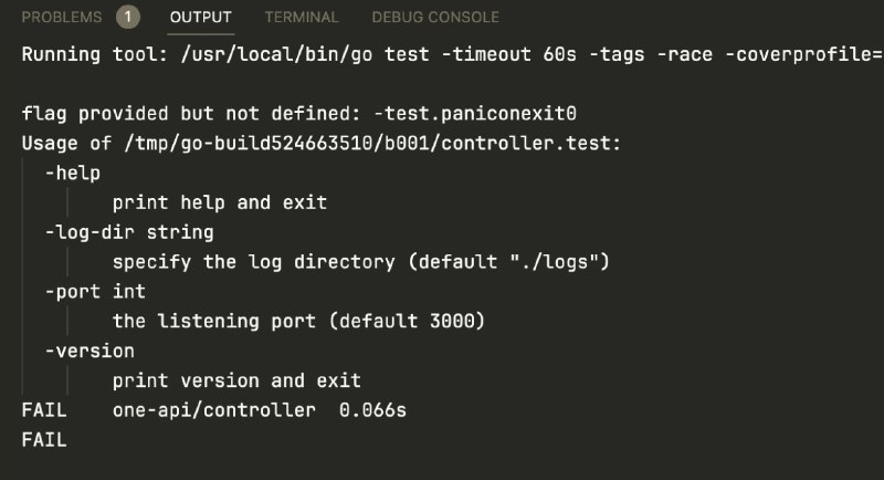 #Golang 踩了个很无聊的坑，今天我在魔改 one-api，写了个单元测试，但是一运行就报了一些奇奇怪怪的从没见过的错