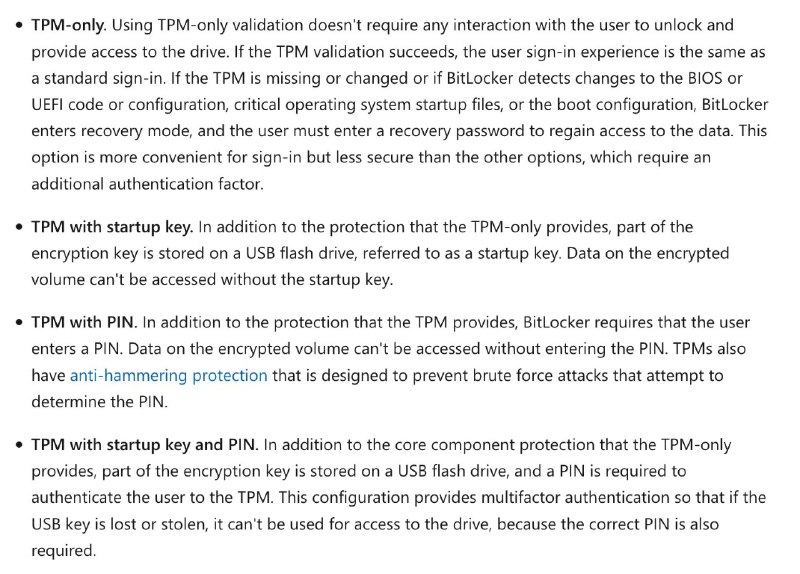 继续聊聊 BitLocker & TPM 的一些安全须知