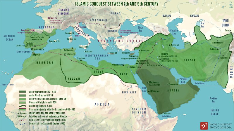 读完《大征服：阿拉伯帝国的崛起》（The Great Arab Conquests: How the Spread of Islam Changed the World We Live In）