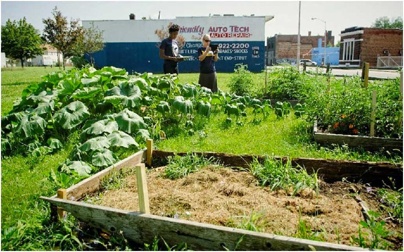 汽车工业撤离后，底特律陷入萧条，大量人口失业并且离开，一片衰败的末世景象