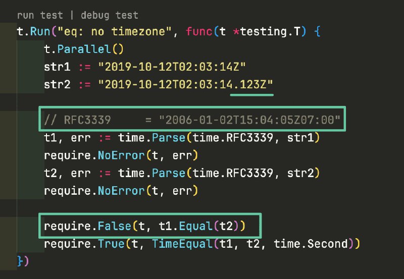 今天学到一个 Go 的 time.Parse 坑