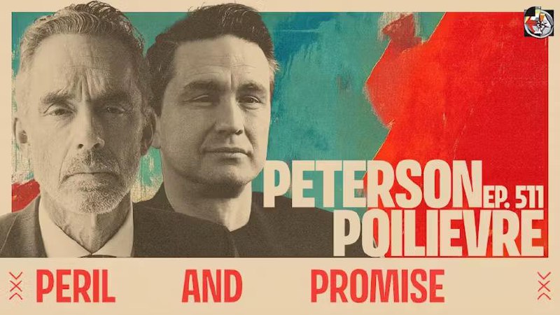 看完 Jordan Peterson 对 Pierre Poilievre（简称 PP） 的采访，这期节目在 Twitter/X 上发布后的 24 小时内就超过了 3000 万次播放