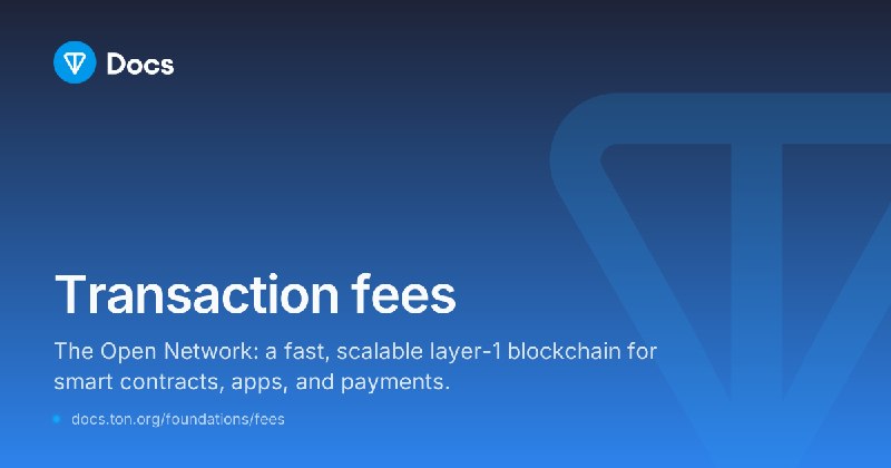 Transaction fees